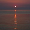 歩いていけそうな太陽の道。