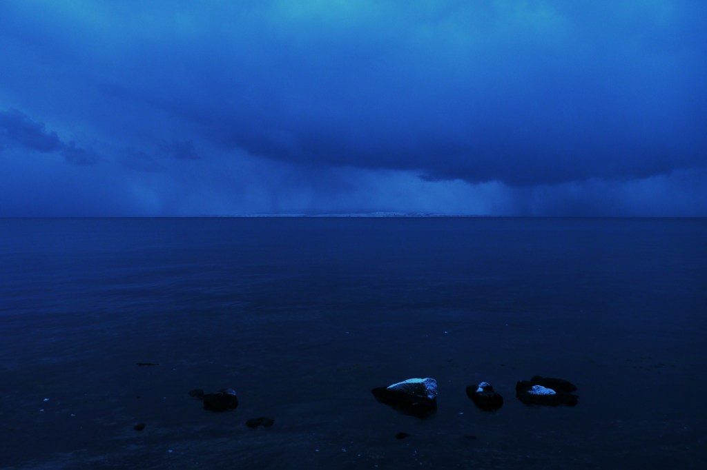 礼文島、夜明け前。