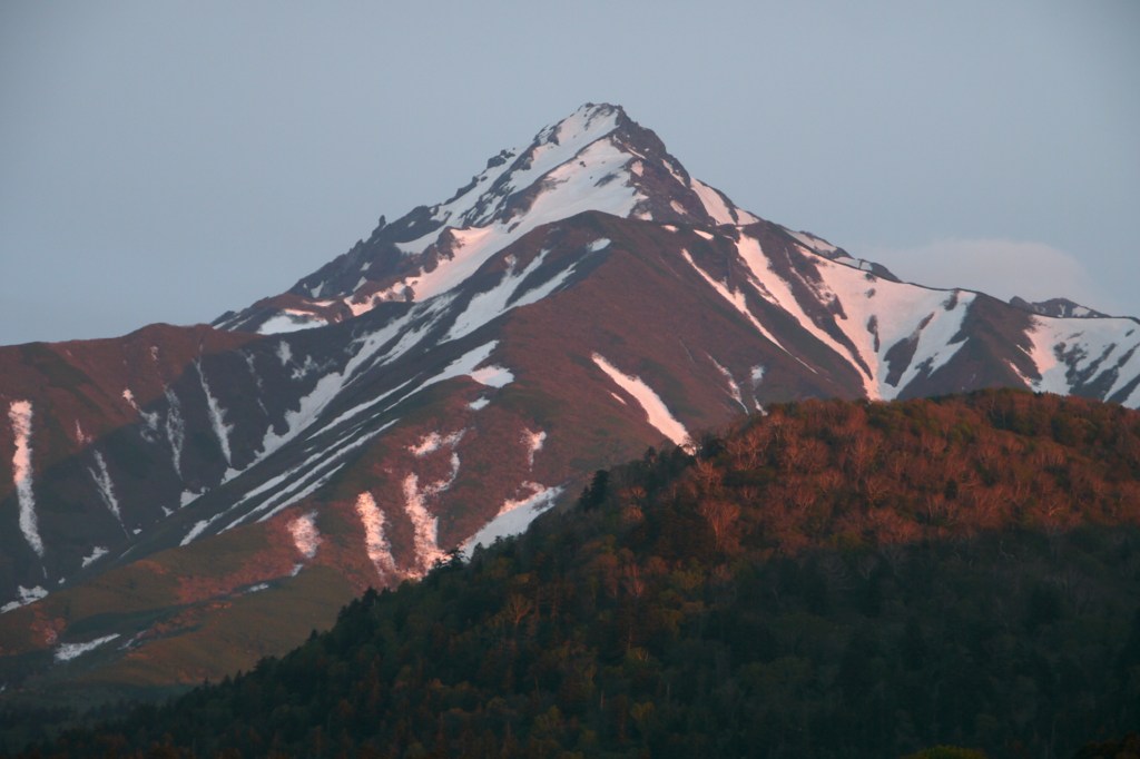 紅の利尻山