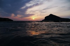 海抜ZEROから見た朝日