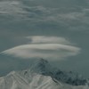笠雲と利尻山