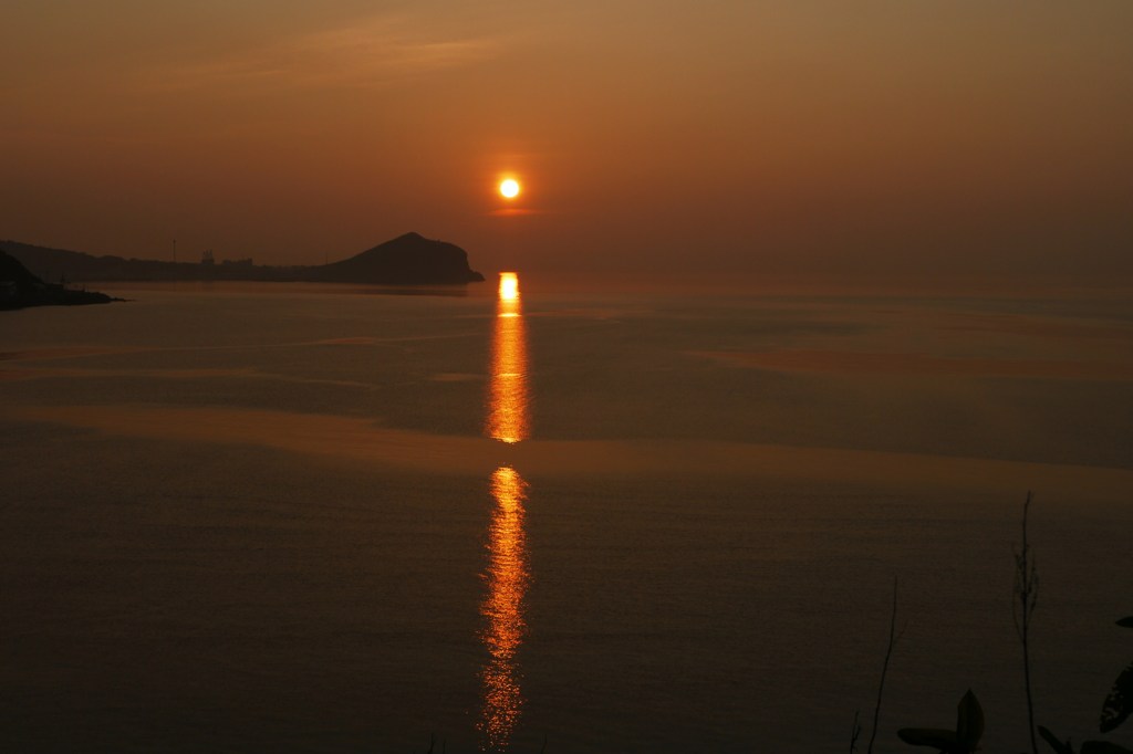 海に見た、天の川