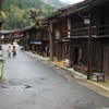 雨の妻籠宿