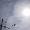 日本丸と飛行機