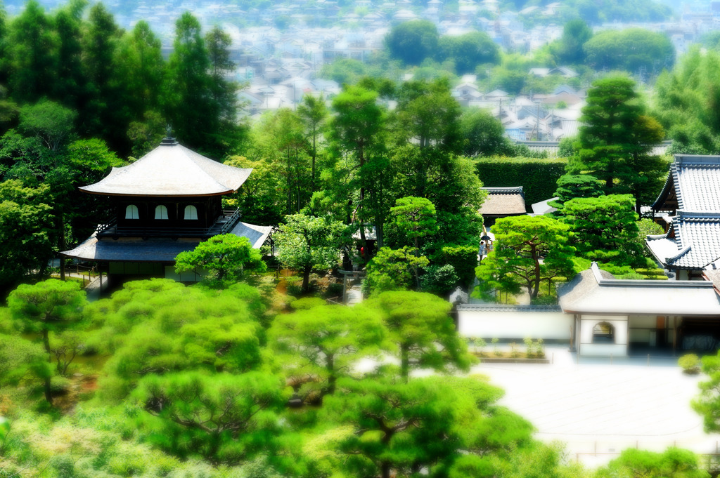 京都　銀閣寺　