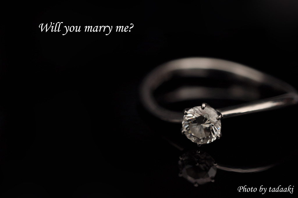 Will you marry me?