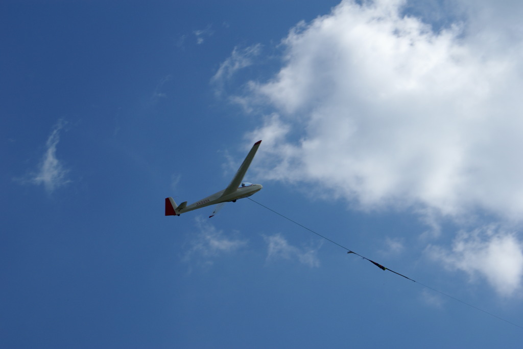 霧ヶ峰のグライダー