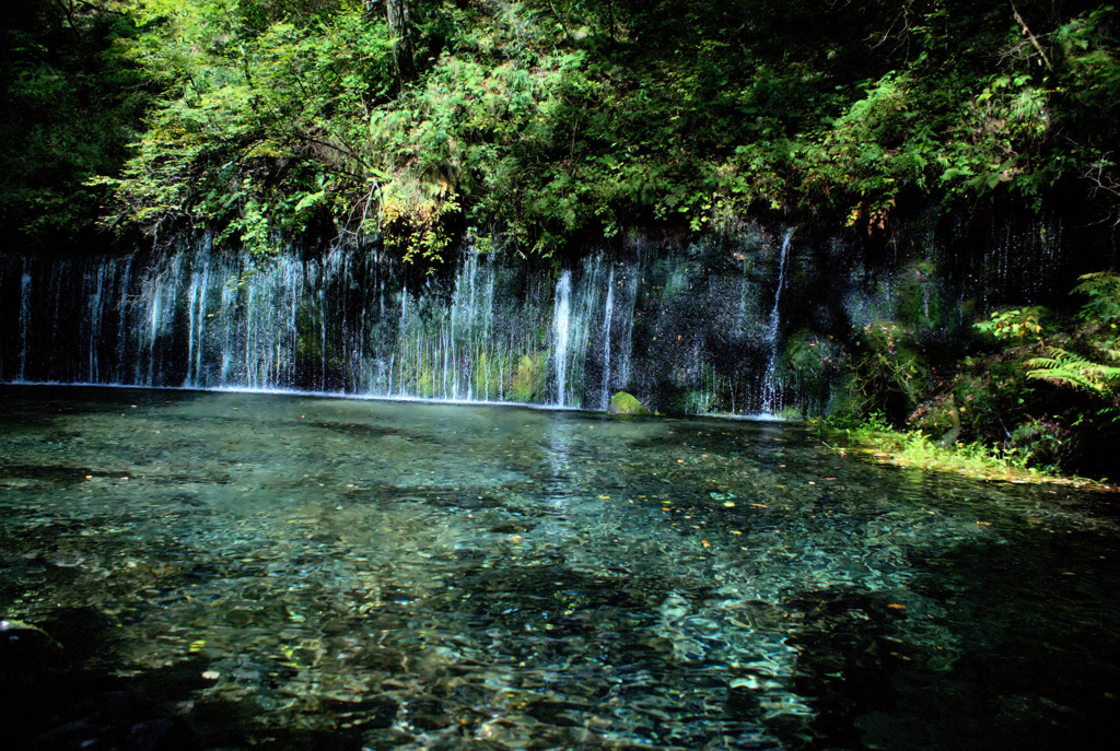 白糸の滝　軽井沢