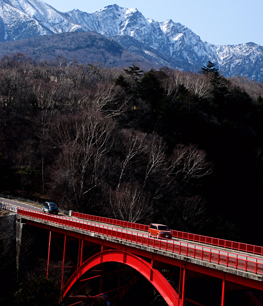 赤橋より八ヶ岳