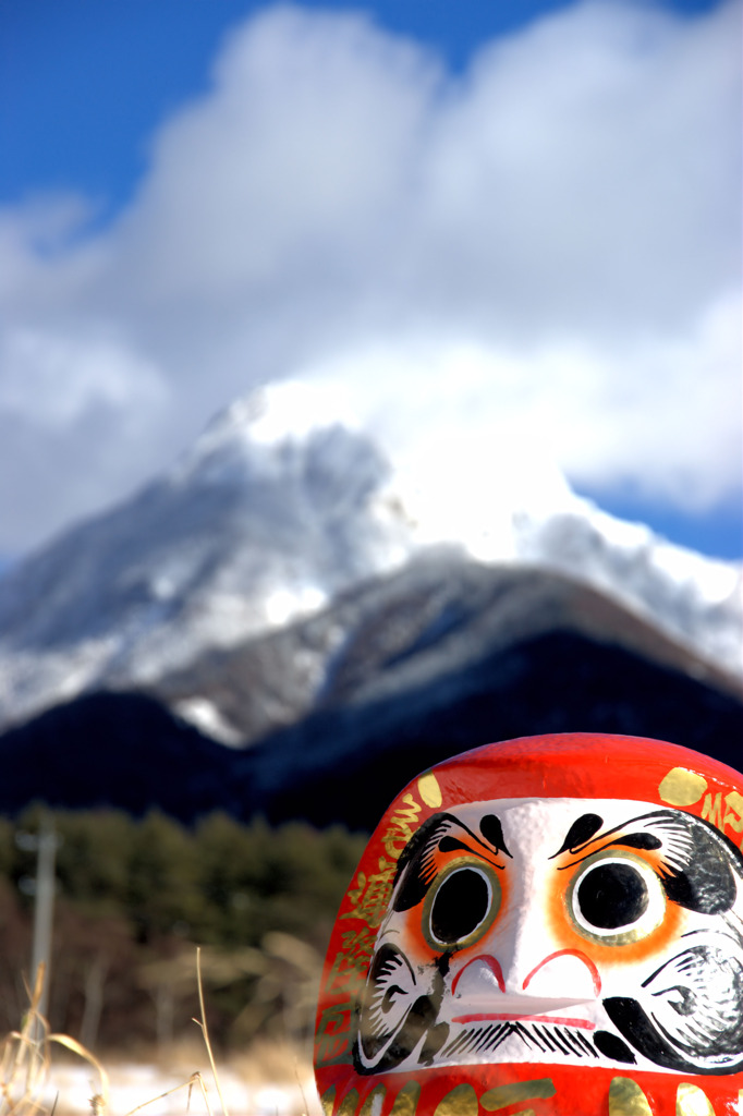 山とだるま