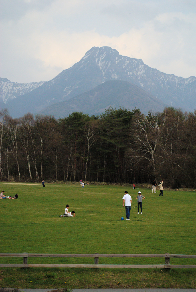 八ヶ岳農業実践大学にて