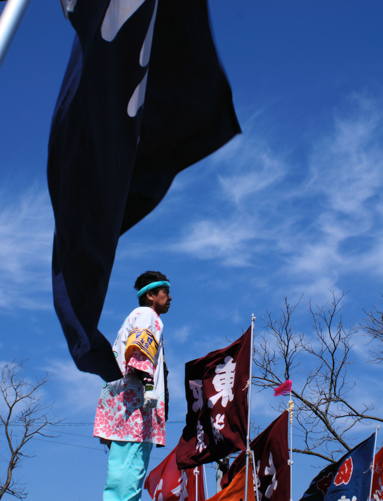 いよいよ本番　おんばしら