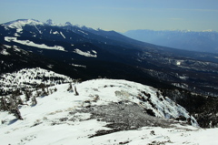 八ヶ岳を望む