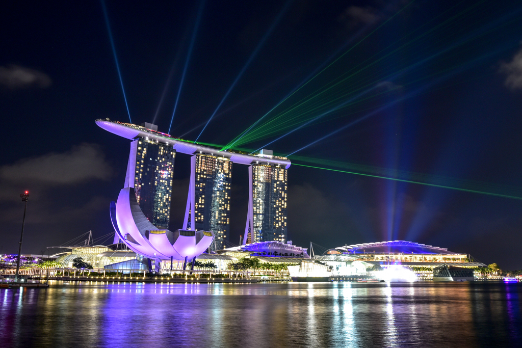 Night View Of Singapore③