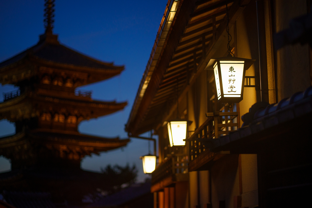 京の黄昏時