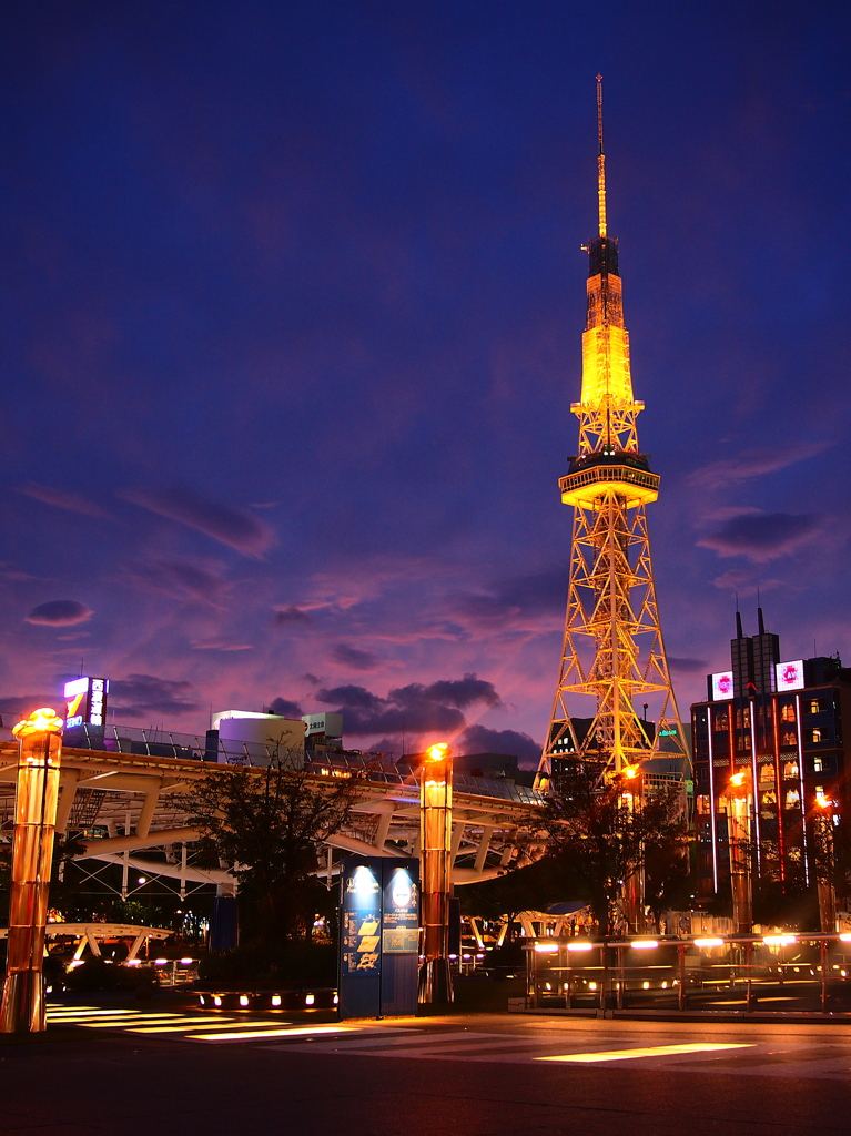 名古屋テレビ塔夜景 By Efab Id 写真共有サイト Photohito