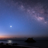 明けを彩る星々