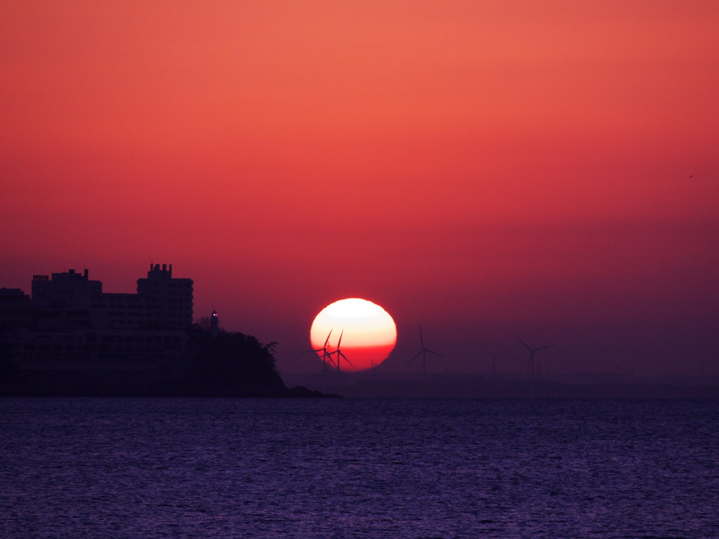 夜明け