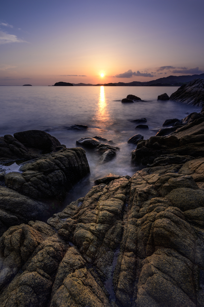沈む夕日