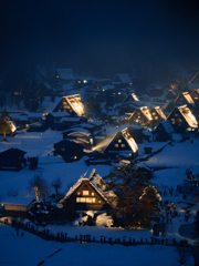 白川郷冬景色Ⅱ