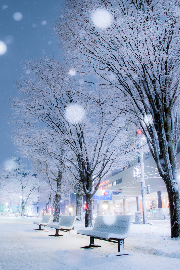 街角の冬景色 By Efab Id 写真共有サイト Photohito