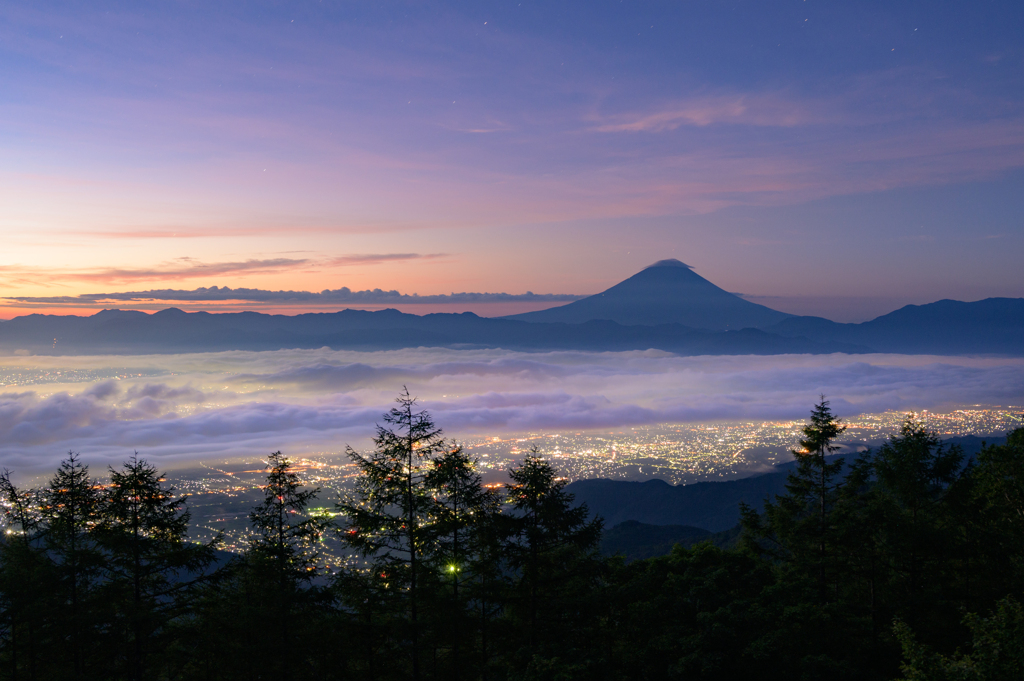 甘利山の夜明けⅡ