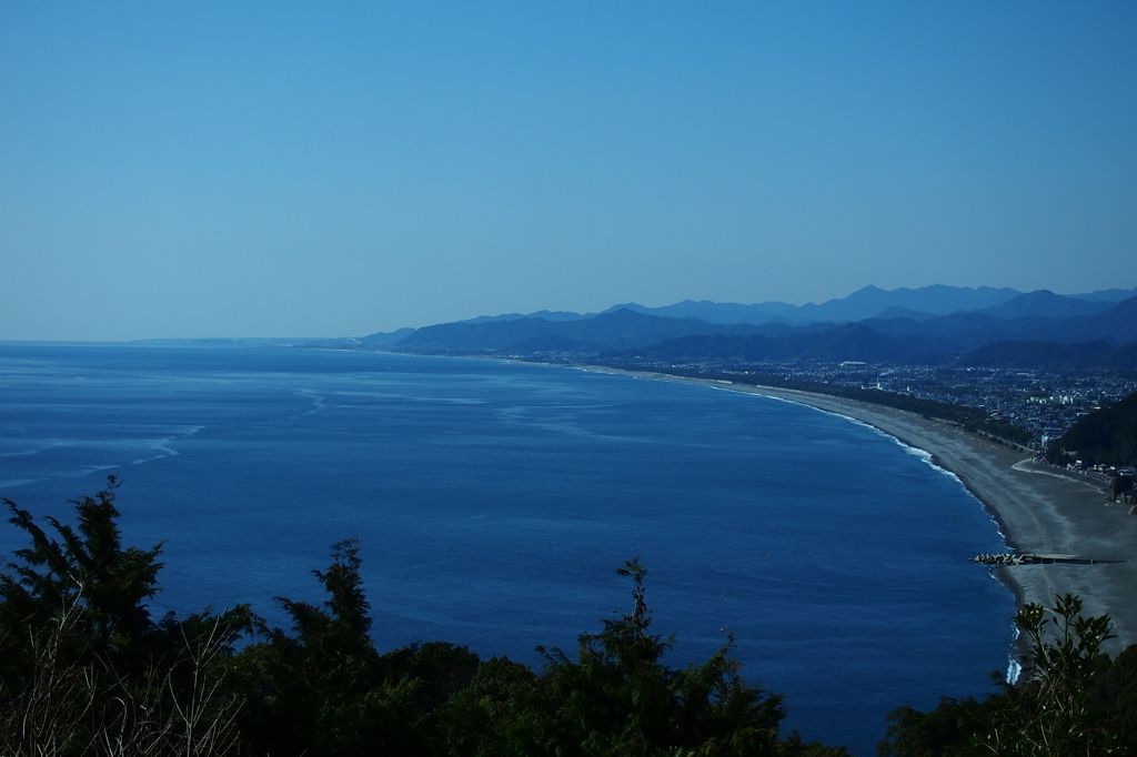 熊野古道～七里御浜遠景～