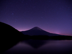 真夜中の富士