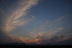 夕暮れ