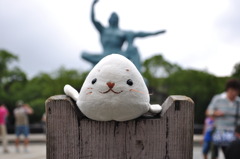 笑顔で