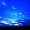 青い夕暮れ