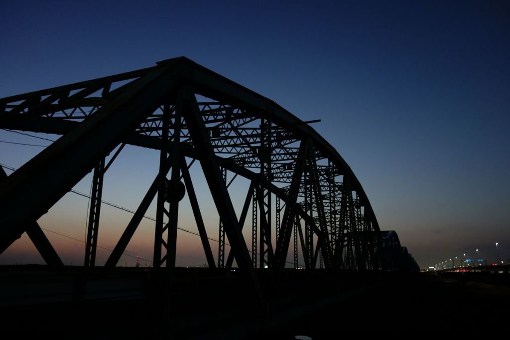 天竜川 県道261号線の鉄橋