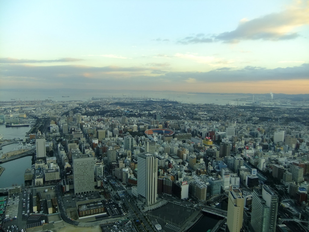 横浜ランドマークタワーからの景色02