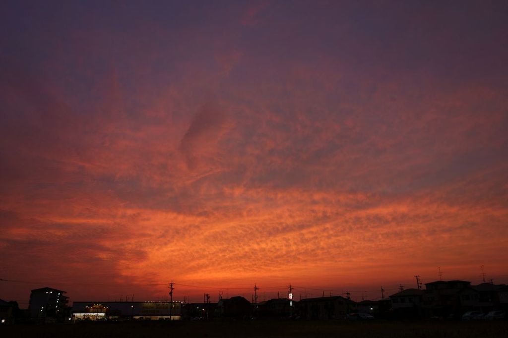 浜松の夕暮れ