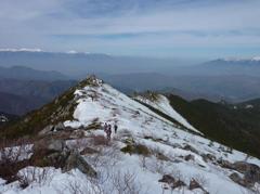 甲武信ヶ岳から金峰山 奥秩父