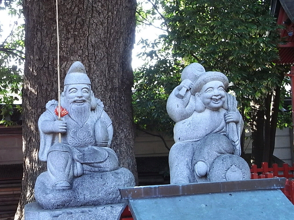 恵比寿天と大黒天　長田神社・KOBE七福神巡り