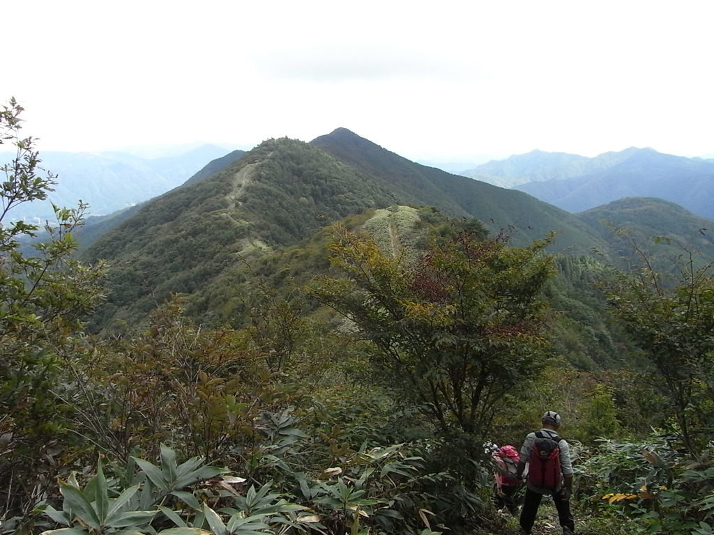 快適な尾根道　岡山・星山