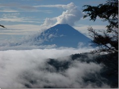 富士山　鳳凰三山より