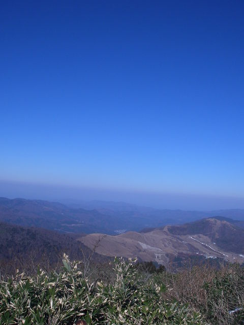 氷ノ山 空のグラデーション