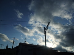 寒い!!隠れないでぇー