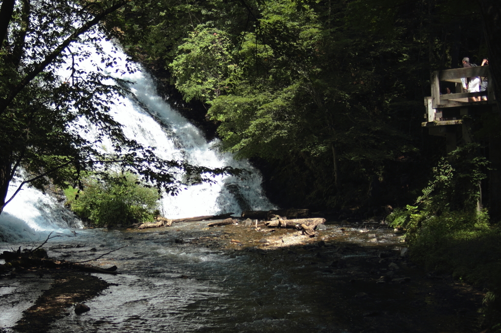 滝見台　奥日光湯滝