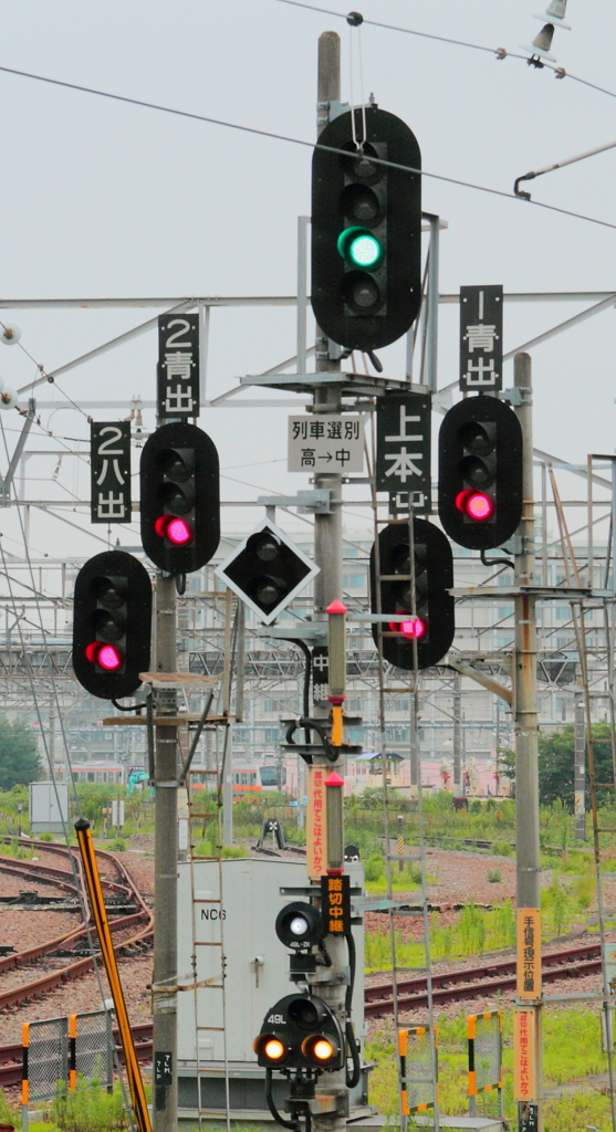 お前は進め、あとは止まれ