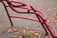 静物４　曲線　公園にて