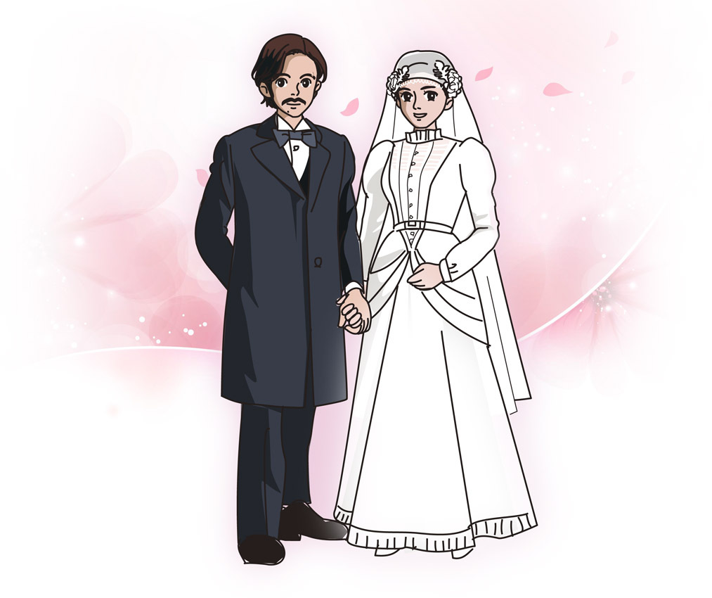 八重の桜　襄と八重
