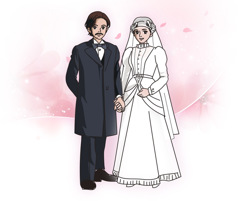 八重の桜　襄と八重