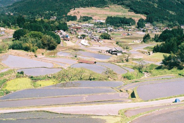 恵那　坂折棚田