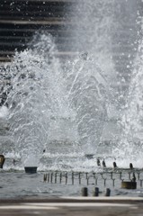 踊る水滴たち