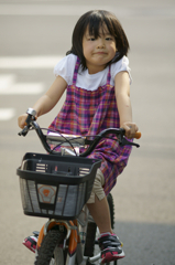 ただいま補助輪教習中
