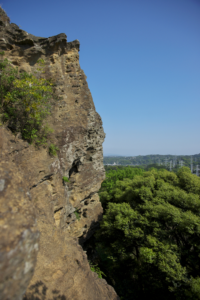 断崖絶壁！！