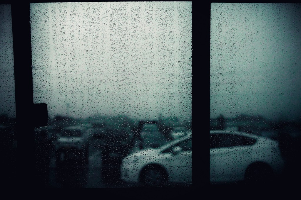 Rainy days and mondays.